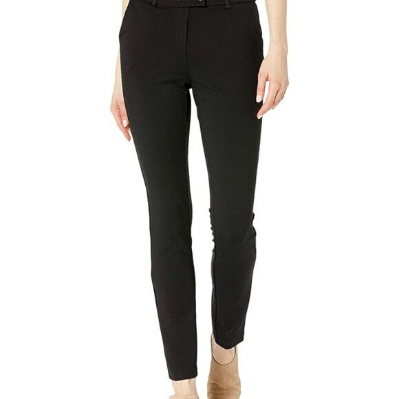 JULES & LEOPOLD Pull-On Stretch Slim Black Pants - Picture 1 of 8